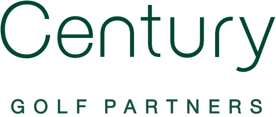 Century Golf Partners logo with green text on a light background.